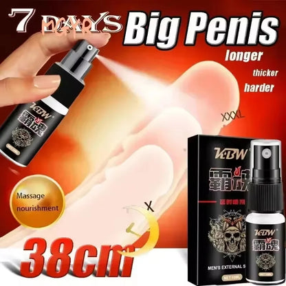 Men's Delay Time Spray- Durable Performance Without Side Effects